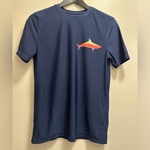 GAP Kids Recycled Shark Swim Rash Guard - Picture 2 of 10